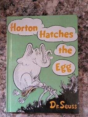 Dr Seuss Horton Hatches The Egg Hardcover Book-Large Size